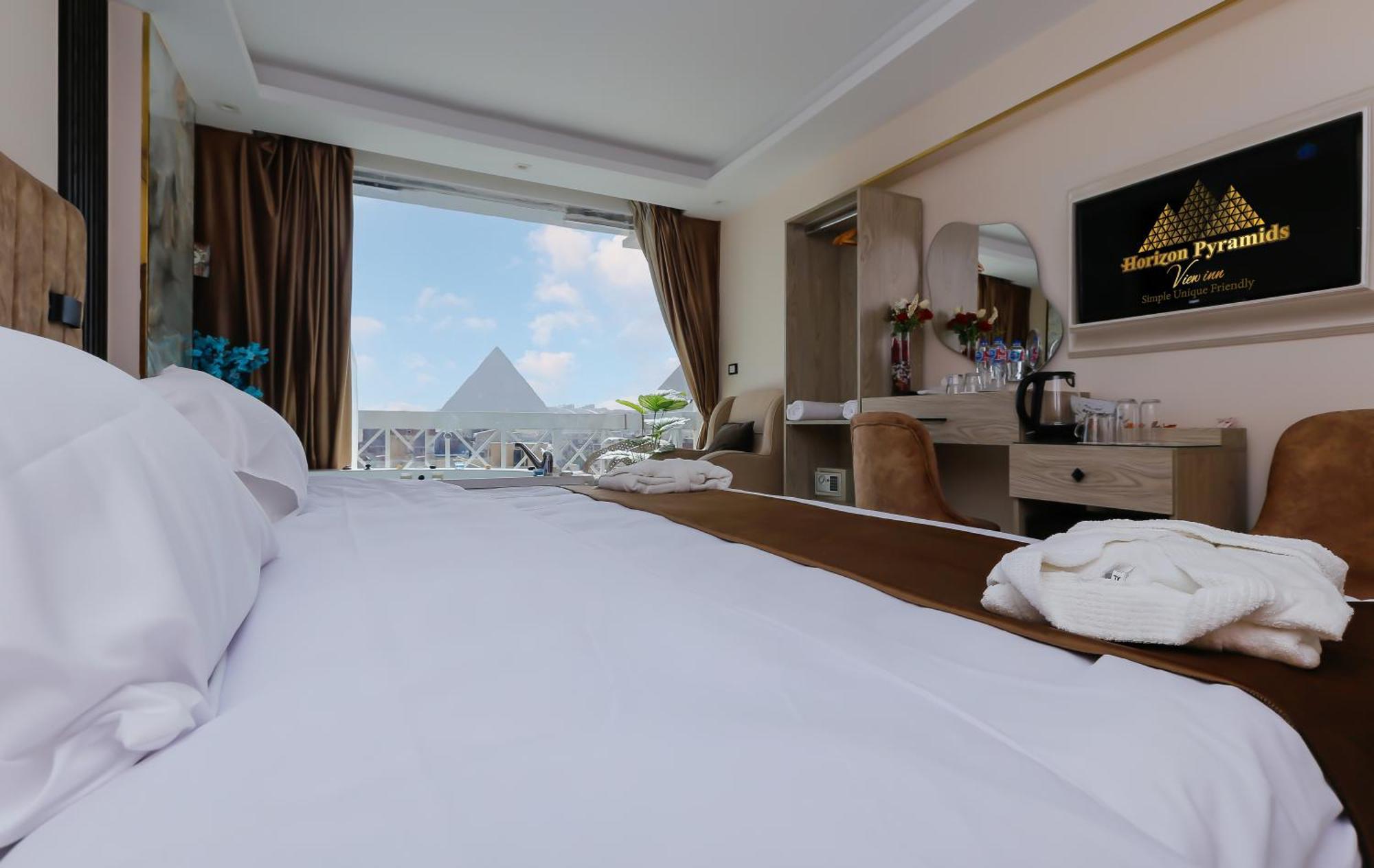 Horizon Pyramids View Inn Kafret el-Gabal Exterior photo