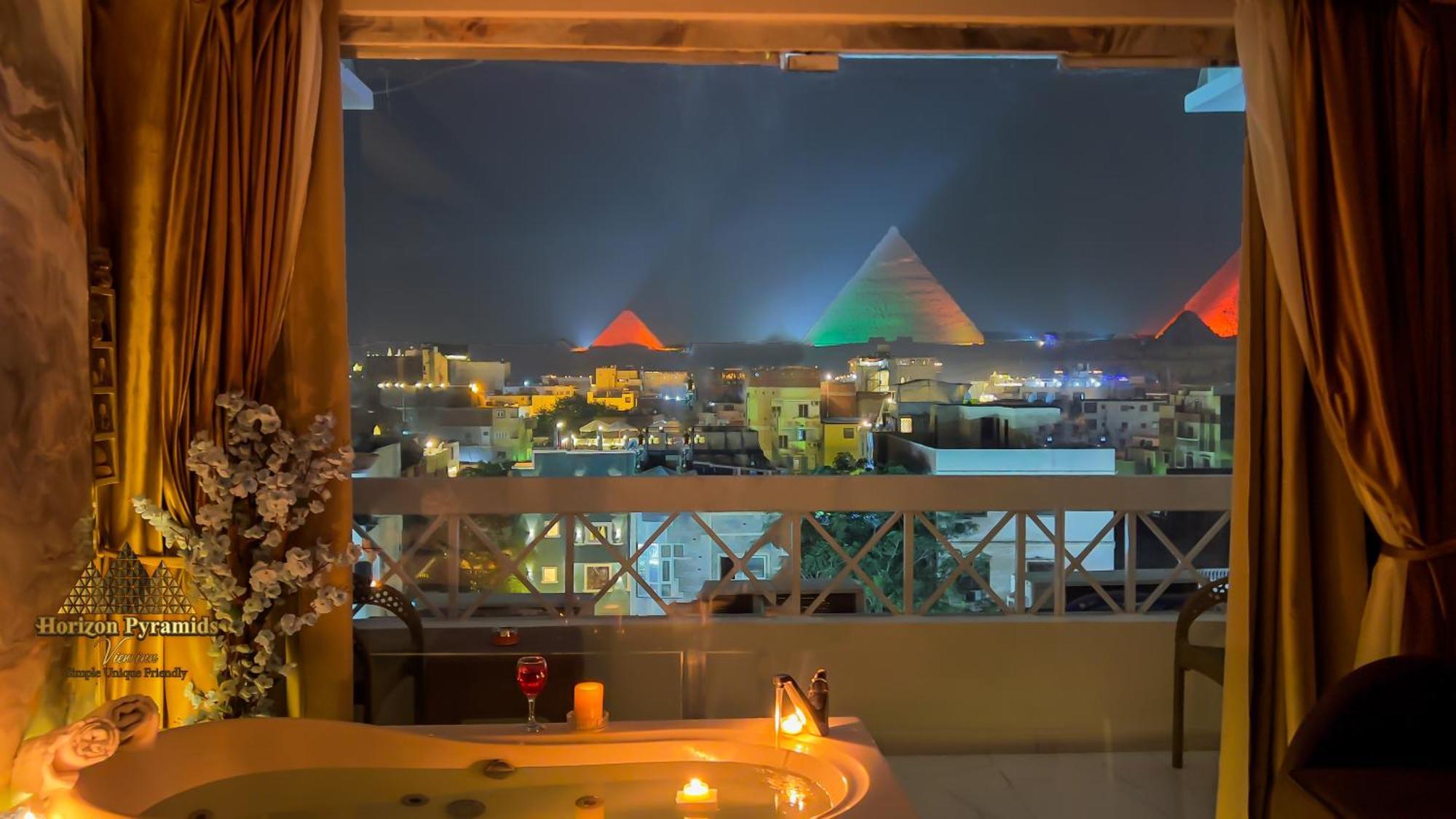 Horizon Pyramids View Inn Kafret el-Gabal Exterior photo