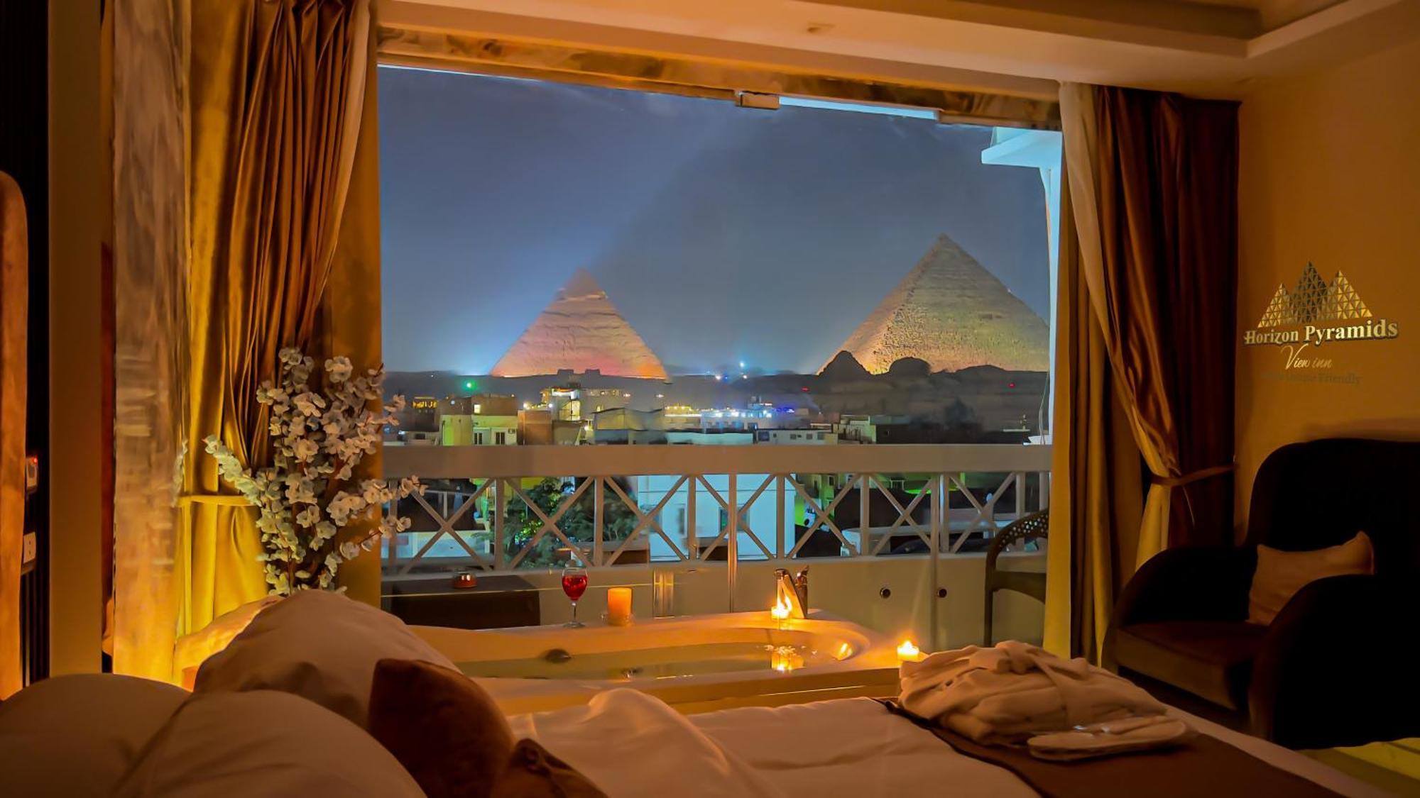 Horizon Pyramids View Inn Kafret el-Gabal Exterior photo