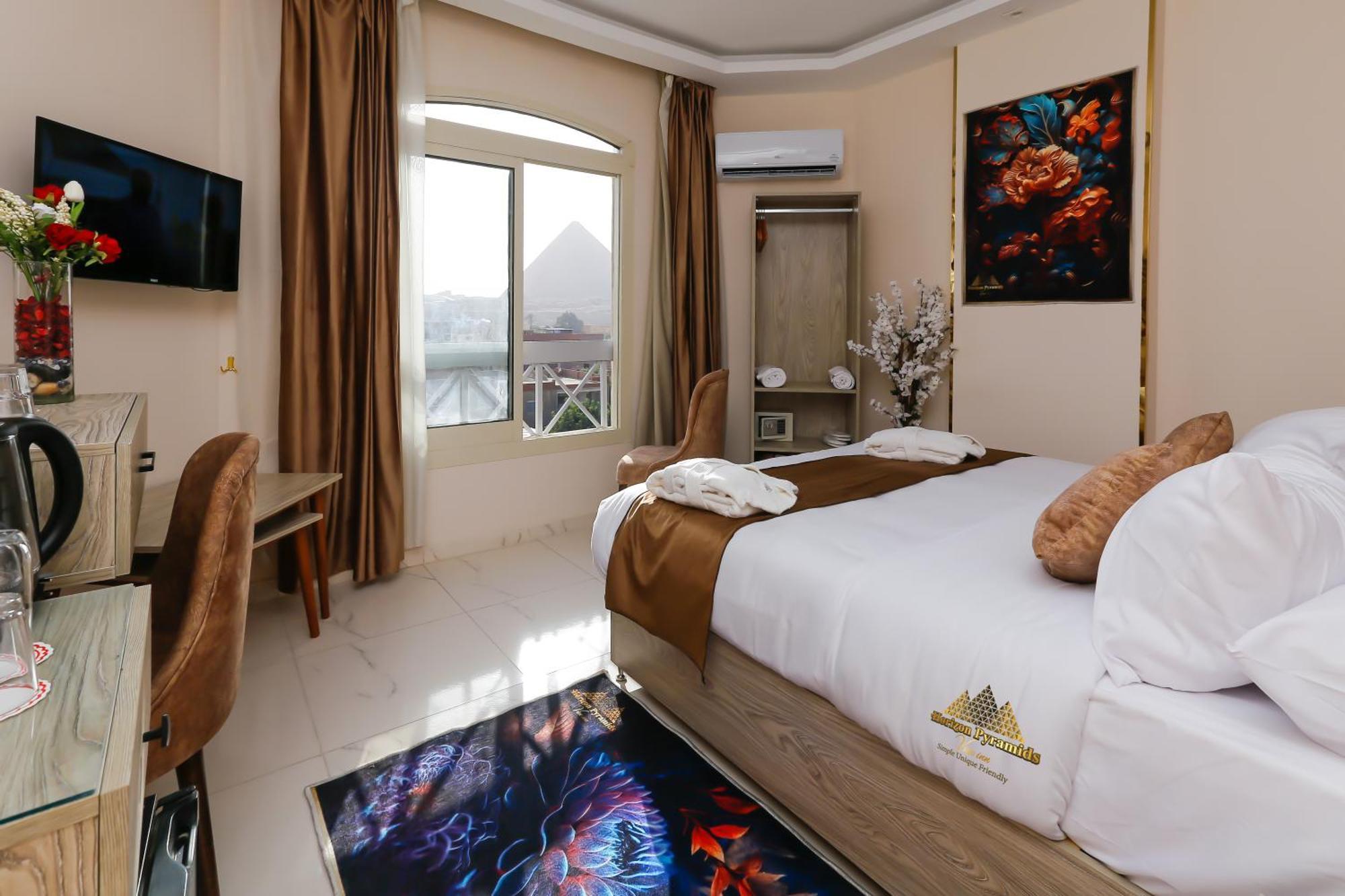 Horizon Pyramids View Inn Kafret el-Gabal Exterior photo