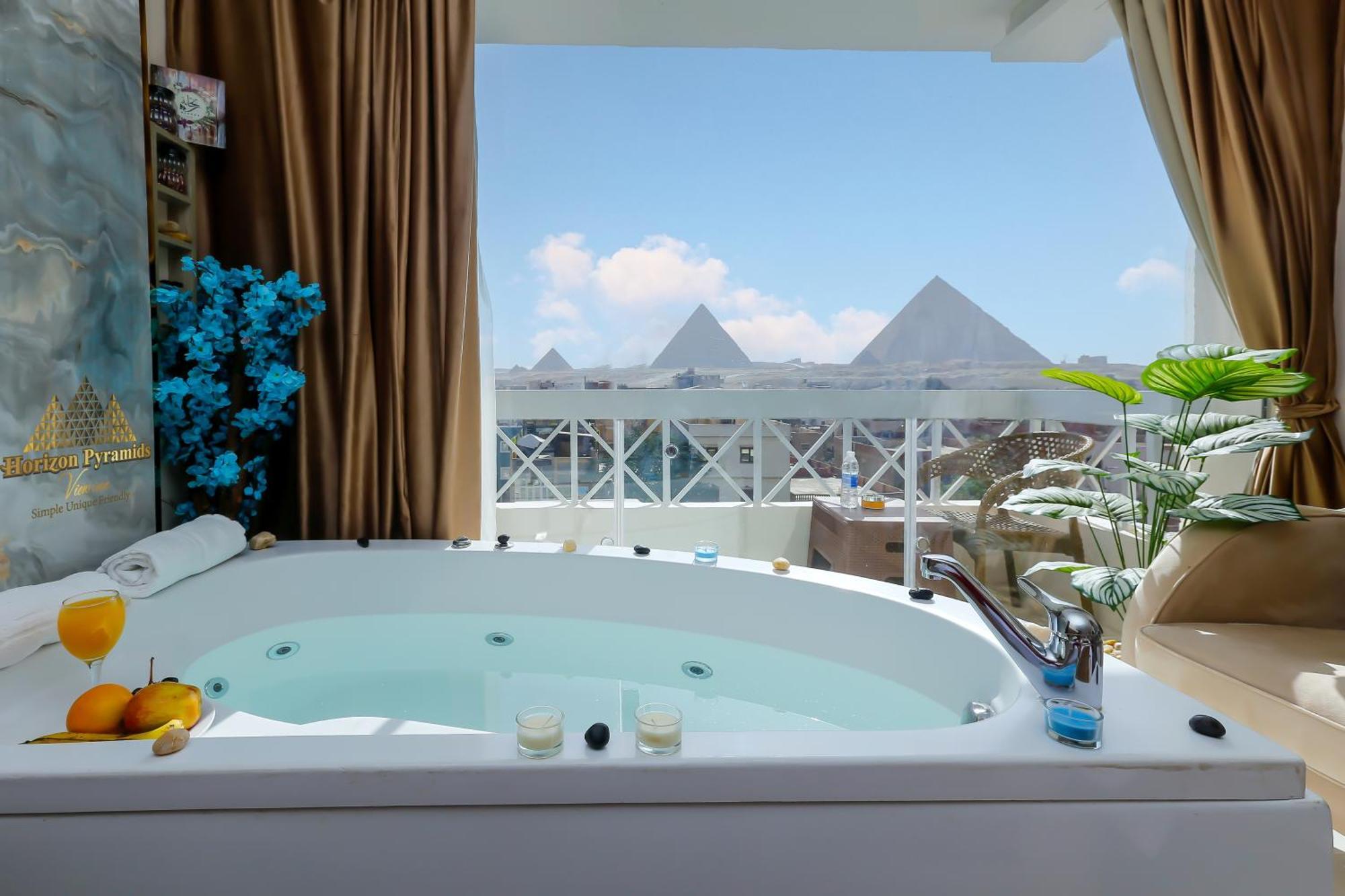 Horizon Pyramids View Inn Kafret el-Gabal Exterior photo