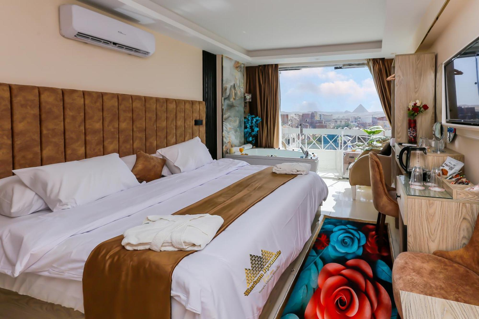 Horizon Pyramids View Inn Kafret el-Gabal Exterior photo